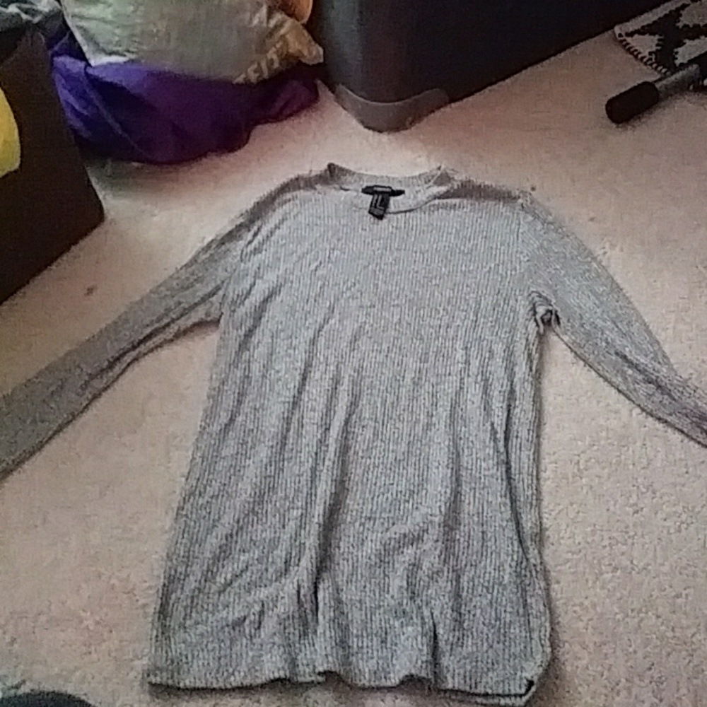 Forever 21 Grey Thermal